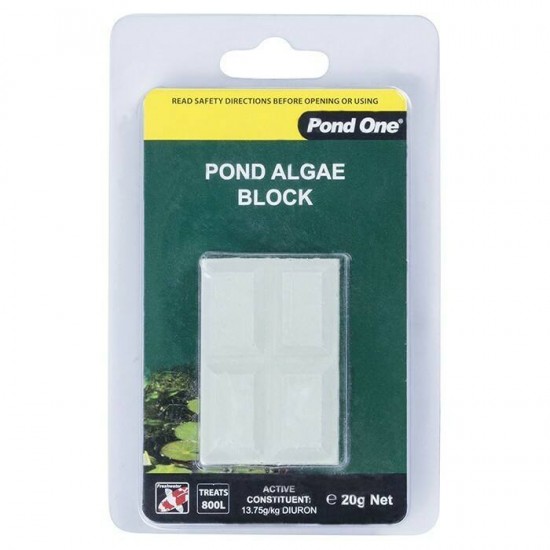 Pond one Pond Algae Eliminator Block 20G Green Water Algaecide Treatment 800L