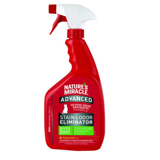 Natures Miracle Advanced Stain and Odor Eliminator - cat -946ml