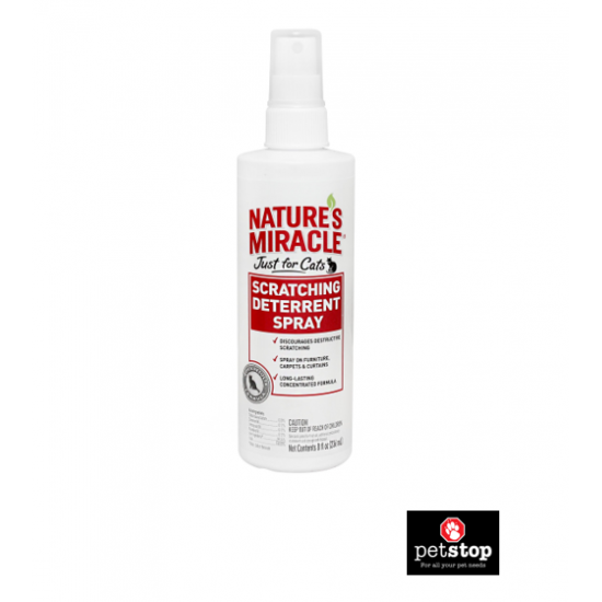 Natures Miracle Scratching Deterrent Spray for Cats - 236ml