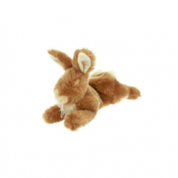 Yours Droolly Cuddlies Rabbit Squeak Dog Toy -Small