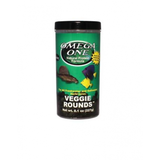 Omega one veggie rounds-227g