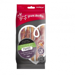 Yours Droolly Chicken Wrapped Smoked Beefhide Twist dog Treat