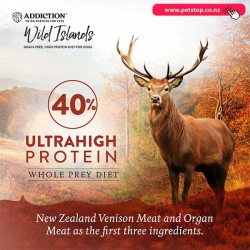 Addiction Wild Islands Forest Meat Venison High Protein Dry Dog Food 9kg