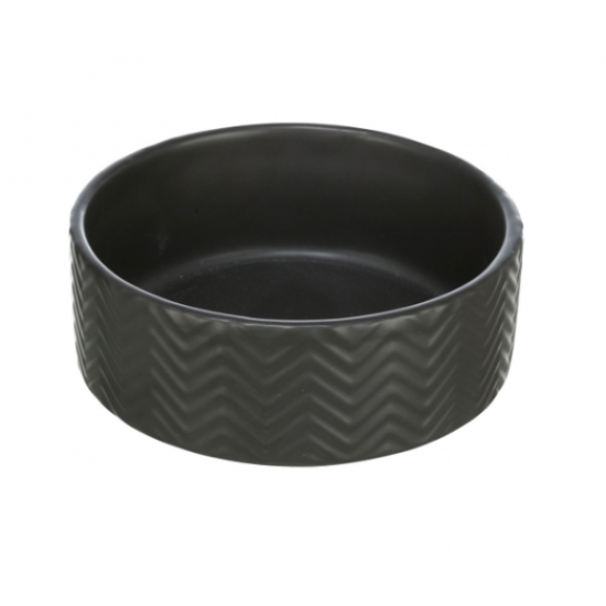 Ceramic Bowl 16cm/ 0.9L - Black