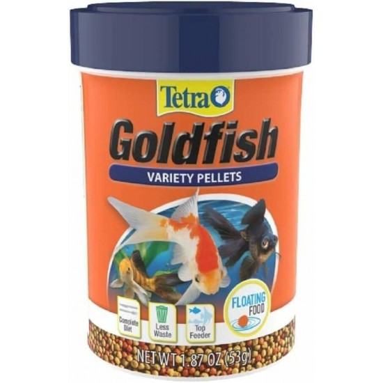 Tetra Goldfish Floating Variety Pellet Diet 53g