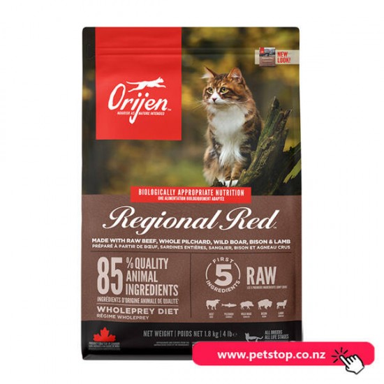 Orijen Regional Red Cat Food 1.8kg