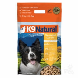 K9 Natural Freeze Dried Chicken Dog Food 1.8kg