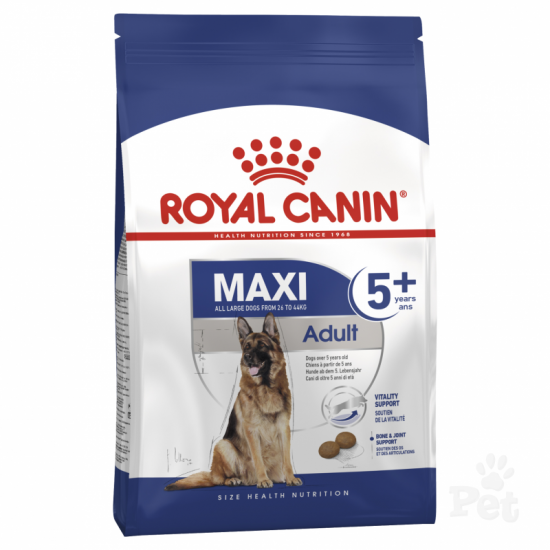 Royal Canin Dog Food-Maxi 5+ 15kg
