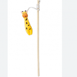 Trouble & Trix Recyclies Cat Toy - Giraffe Wand