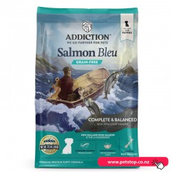 Addiction Complete & Balanced Skin & Coat Salmon Bleu Puppy Dry Dog Food 1.8kg