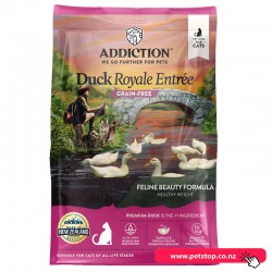 Addiction Duck Royale Entrée Feline Beauty Skin & Coat Dry Cat Food 4.5kg