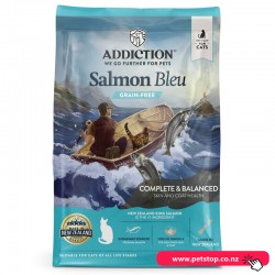 Addiction Salmon Bleu Skin & Coat Dry Cat Food 9kg