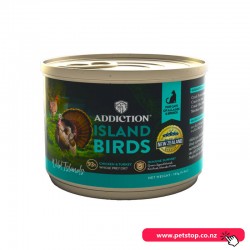 Addiction Wild Islands Island Birds Chicken & Turkey Wet Cat Food 185g