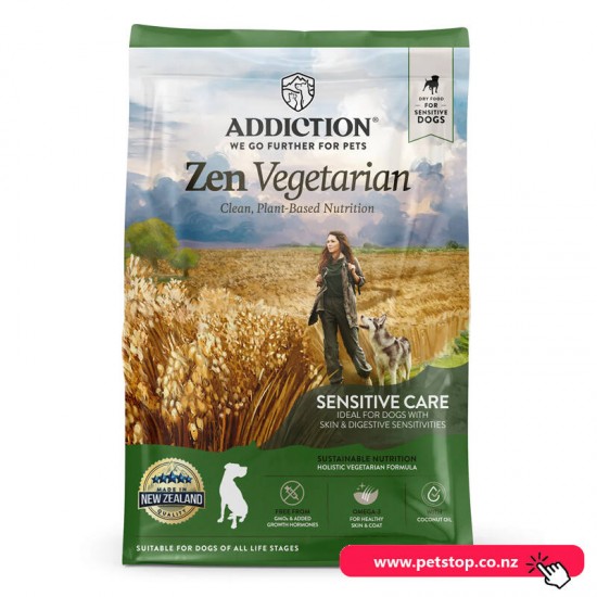 Addiction Zen Vegetarian Vegan Dry Dog Food 9kg