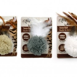 AFP Lambswool Snow Ball Cat Toys