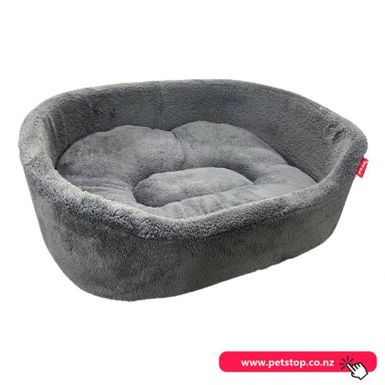 Yours Droolly Indoor Pet Bed Grey - Medium