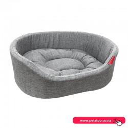 AQ569 Yours Droolly Indoor Pet Bed Grey - XLarge