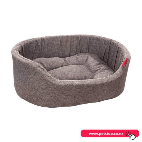 AQ570 Yours Droolly Indoor Pet Bed Brown - Medium