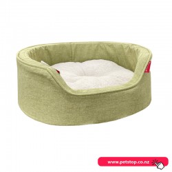 AQ571 Yours Droolly Indoor Pet Bed Green - Medium
