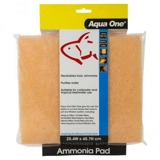 Aqua One Ammonia Pad 25.4W * 45.7Hcm