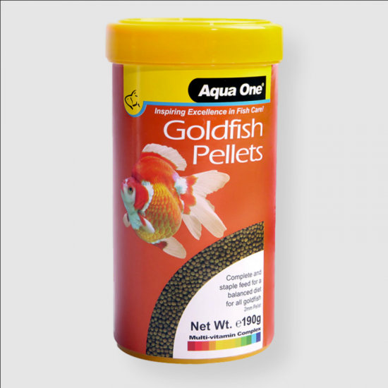 Aqua One Goldfish Pellets 190g