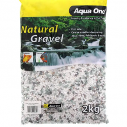 Aqua one gravel natural All sorts 2kg