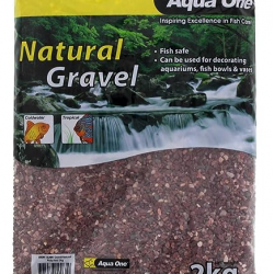 Aqua one gravel natural ruby red 2kg