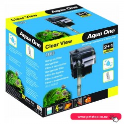 [PRE-ORDER] Aqua One H100 ClearView Hang On Filter 180l/hr