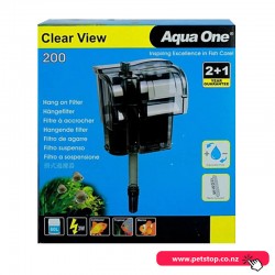 [PRE-ORDER] Aqua One H200 ClearView Hang On Filter 200l/hr