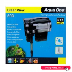 [PRE-ORDER] Aqua One H500 ClearView Hang On Filter 500l/hr