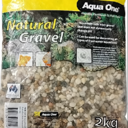 Aqua One Natural Gravel Australian Multi Brown 4-6mm Mix 2kg
