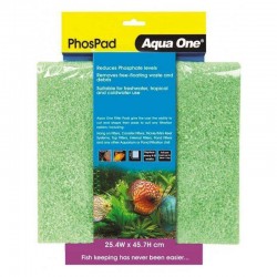 Aqua One Phos Pad Self Cut Filter Pad 25.4W * 45.7H cm