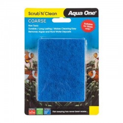 Aqua One Scrub N Clean Algae Pad Corase Small