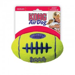 Kong AirDog Squeaker Football Dog Toy-Medium
