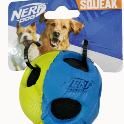Nerf Tennis Ball Rubber Wrapped Squeaker 7.6cm