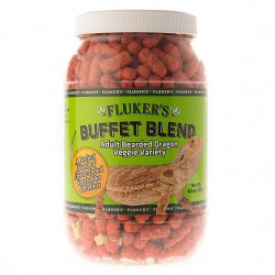 Fluker's Buffet Blend Adult Bearded Dragon Veggie Variety 128g