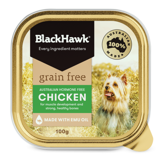 Black Hawk Grain Free Chicken Tinned 100g