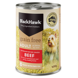 Black Hawk Grain Free Beef Canned 400g
