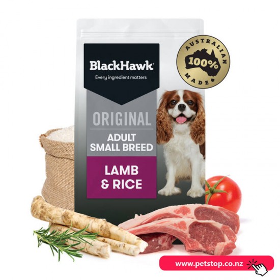 Black Hawk Dog Food Small Breed Lamb & Rice 10kg