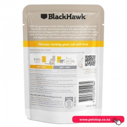 Black Hawk Original Cat Wet Food - Chicken Gravy 85g
