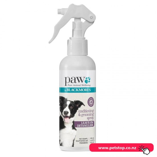PAW Leave in Detangler conditioning and grooming spray 200ml