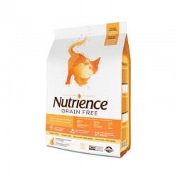 Nutrience Cat Food-Grain Free-Turkey, Chicken & Herring 5kg