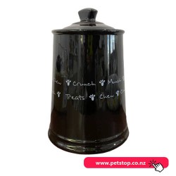 Ceramic Pet Treat Container 16W*16L*20H