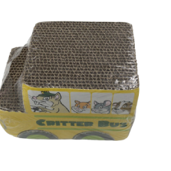 Corrugated Critter Bus for Hamsters, Gerbils and Mice
