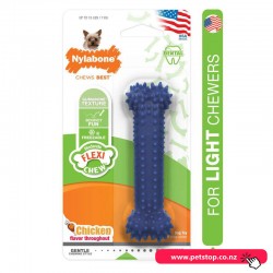 Nylabone Flexi Chew Dental Bone Dog Chew Toy - XSmall/Petite