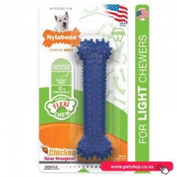 Nylabone Flexi Chew Dental Bone Dog Chew Toy - Small/Regular