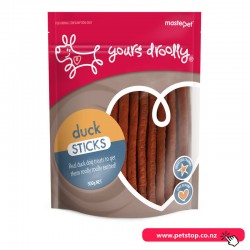 Yours Droolly Dog Treats Duck Sticks 500g