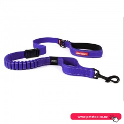 Ezydog Dog Leash Zero Shock 60cm -Purple
