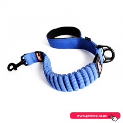 Ezydog Dog Leash Zero Shock 60cm -Blue