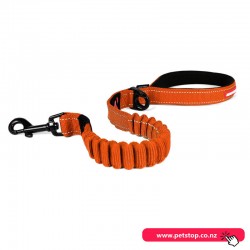 Ezydog Dog Leash Zero Shock 60cm -Orange